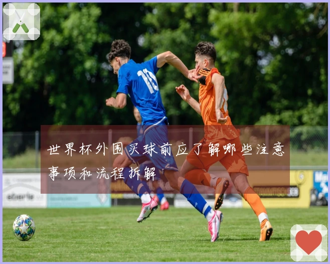世界杯外围买球前应了解哪些注意事项和流程拆解