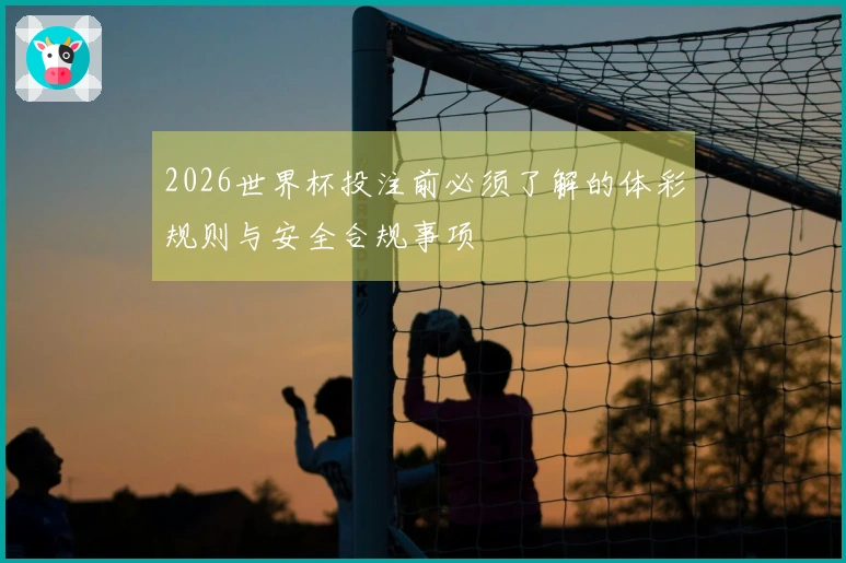 2026世界杯投注前必须了解的体彩规则与安全合规事项