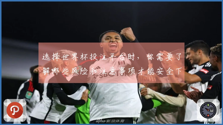 选择世界杯投注平台时，你需要了解哪些风险和注意事项才能安全下注？