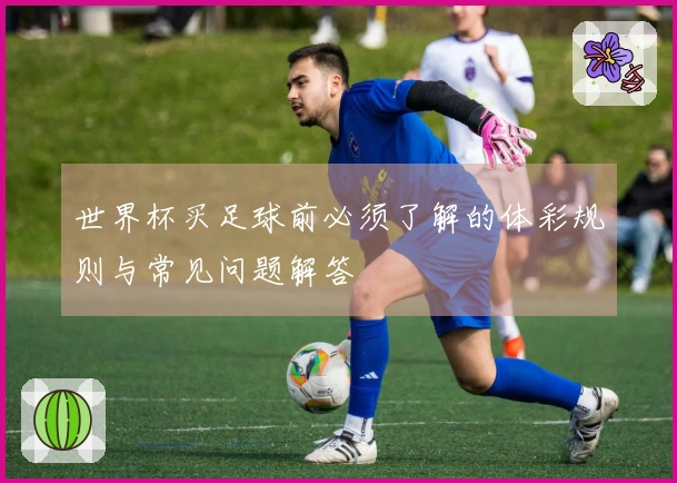 世界杯买足球前必须了解的体彩规则与常见问题解答