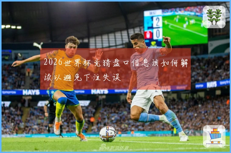 2026世界杯竞猜盘口信息该如何解读以避免下注失误